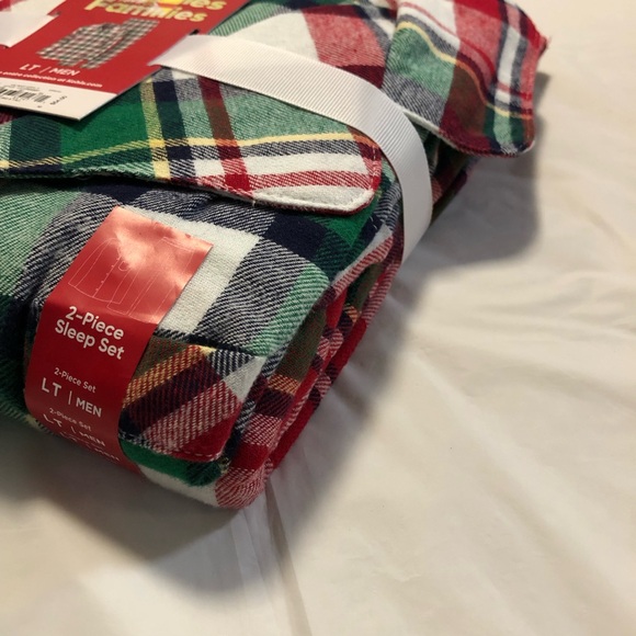 NWT Jammies For Your Families Men’s Big & Tall 100% Cotton 2-Piece Sleep Set L - Picture 5 of 6